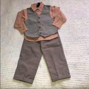 🎩 Boy’s Marc Jason Size 4 3 Piece Formal Set